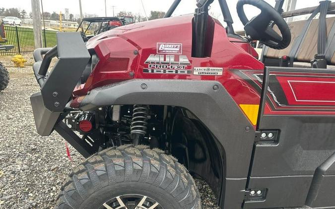 2026 Kawasaki METALLIC DEEP RED MULE PRO-FXT 1000 PLANT RANCH ED