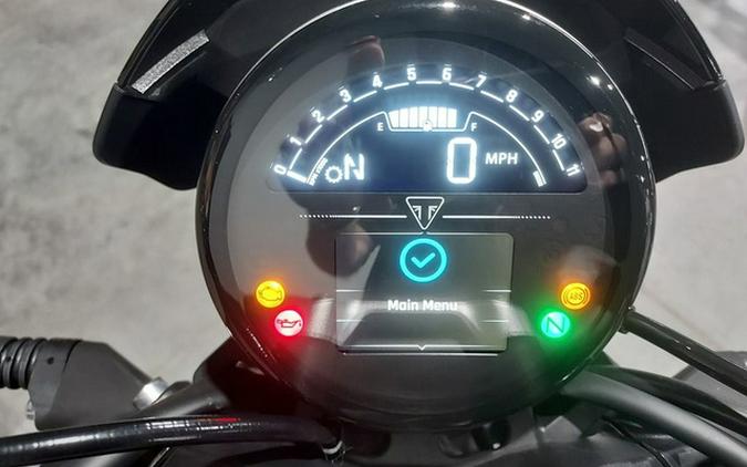 2026 Triumph Trident 660 Triple Tribute Edition Sapphire Black