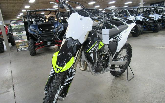 2024 Triumph TF 250-X Racing/Yellow/Black/White