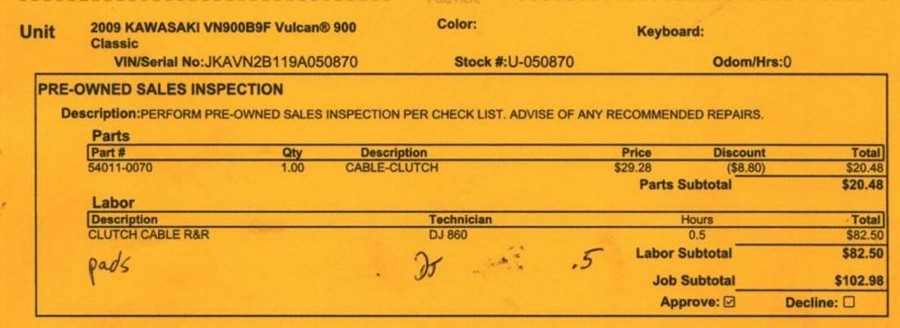 2009 Kawasaki Vulcan® 900 Classic