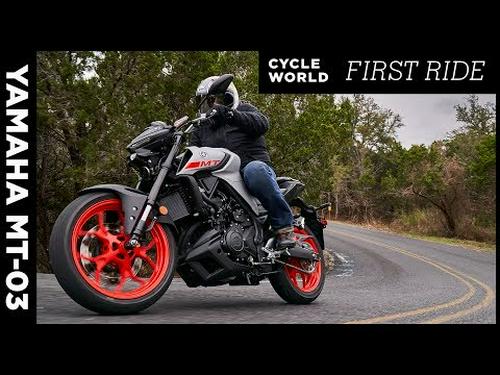 2020 Yamaha MT-03 First Ride