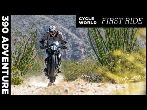 2020 KTM 390 Adventure First Ride