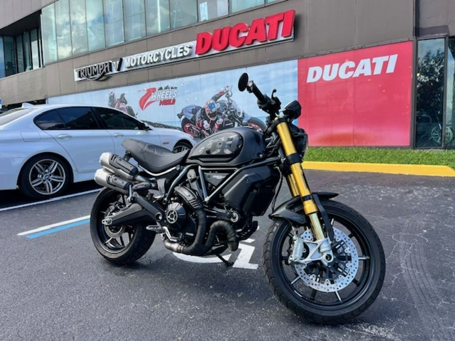 2021 Ducati Scrambler 1100 Sport PRO Matt Black