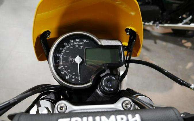 2026 Triumph Scrambler 400 XC Racing Yellow
