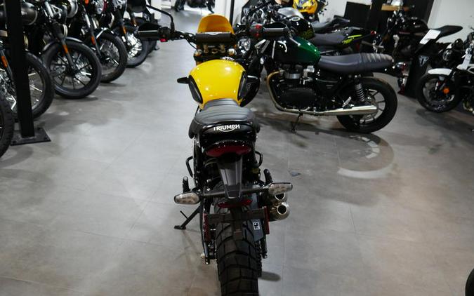 2026 Triumph Scrambler 400 XC Racing Yellow