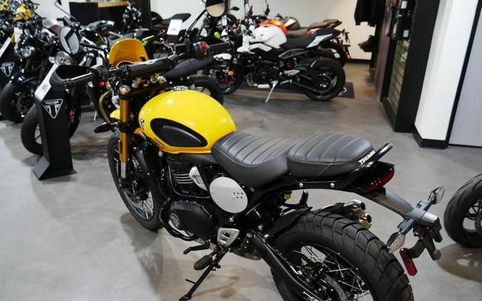 2026 Triumph Scrambler 400 XC Racing Yellow