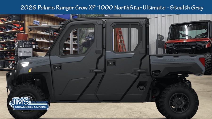 2026 Polaris Ranger® Crew XP 1000 NorthStar Edition Ultimate - Stealth Gray