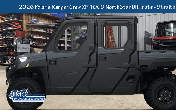 2026 Polaris Ranger® Crew XP 1000 NorthStar Edition Ultimate - Stealth Gray