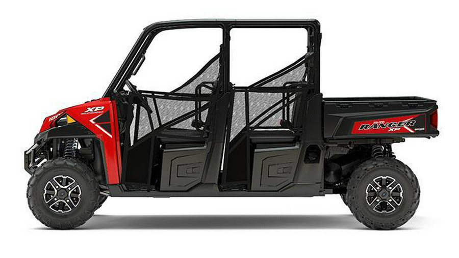2017 Polaris RANGER CREW XP 1000 EPS SUNSET RED