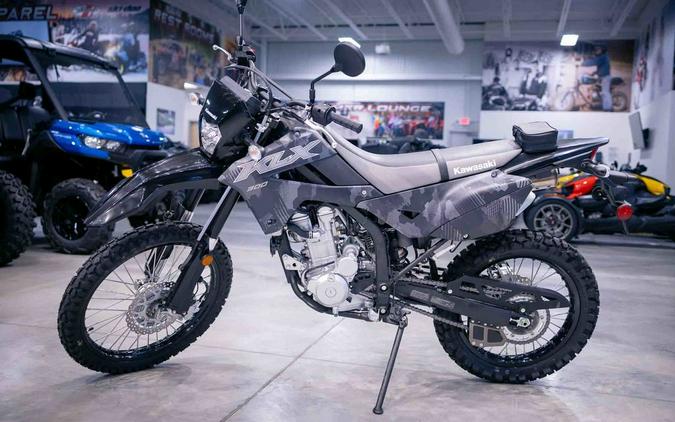 2024 Kawasaki KLX®300 Cypher Camo Gray