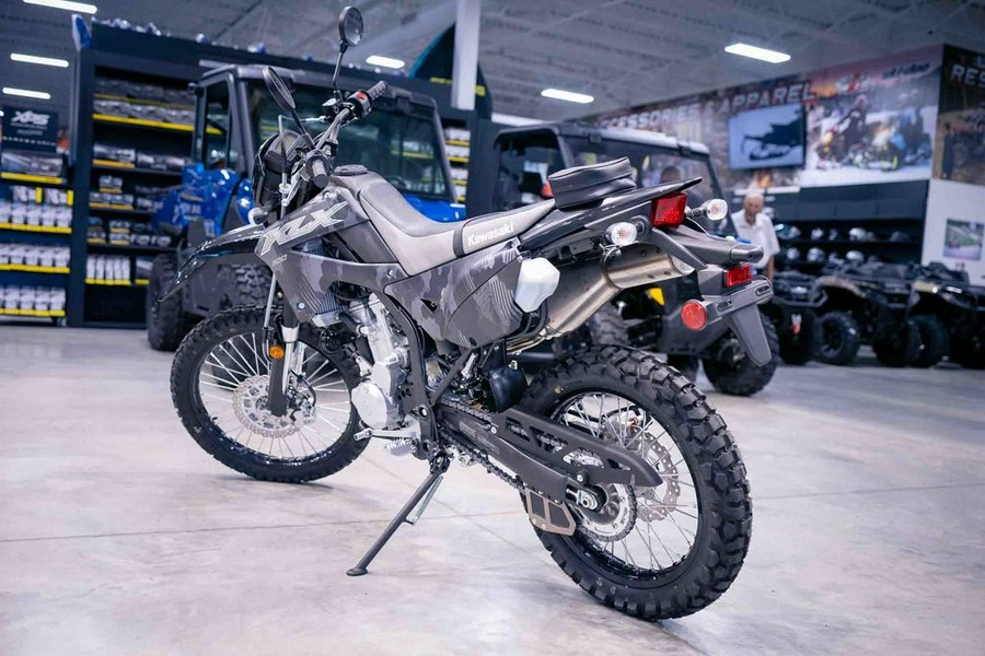 2024 Kawasaki KLX®300 Cypher Camo Gray