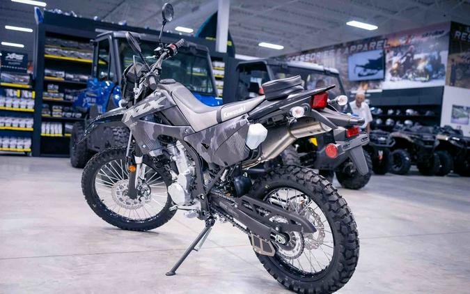 2024 Kawasaki KLX®300 Cypher Camo Gray