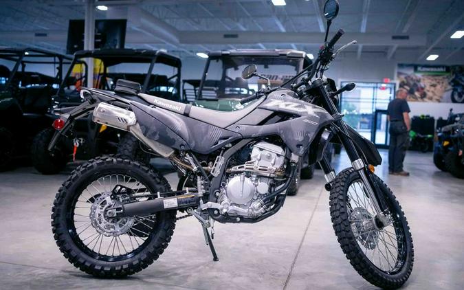 2024 Kawasaki KLX®300 Cypher Camo Gray