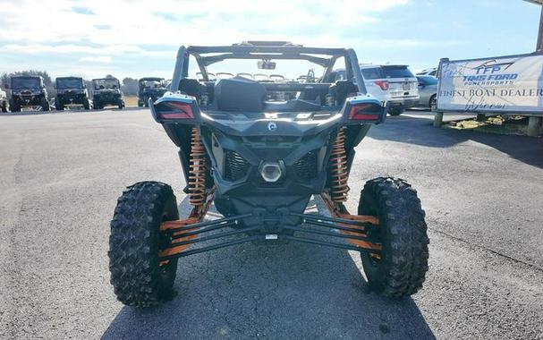 2026 Can-Am® Maverick X3 RS Turbo Scandi Blue & Orange Crush