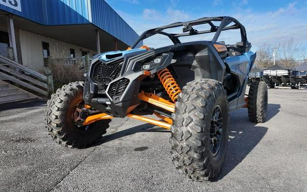 2026 Can-Am® Maverick X3 RS Turbo Scandi Blue & Orange Crush