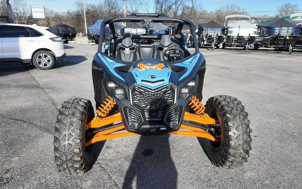 2026 Can-Am® Maverick X3 RS Turbo Scandi Blue & Orange Crush