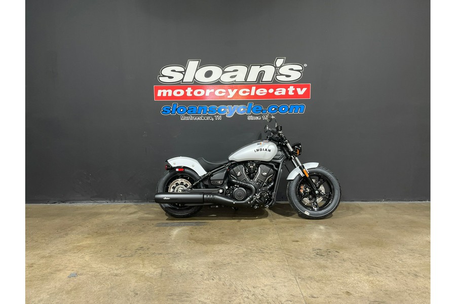 2025 Indian Motorcycle SCOUT BOBBER SIXTY LTD, GHOST WHTE SMK, 49S Limited