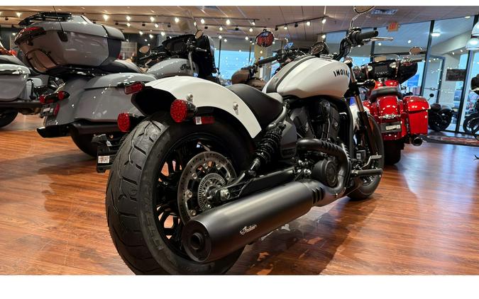 2025 Indian Motorcycle SCOUT BOBBER SIXTY LTD, GHOST WHTE SMK, 49S Limited