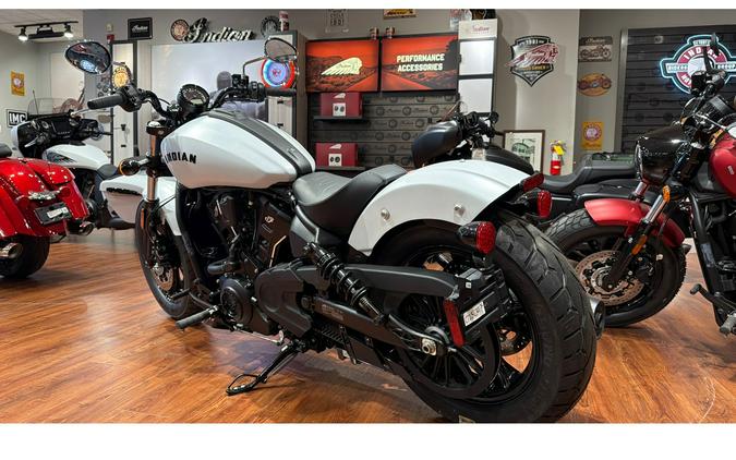 2025 Indian Motorcycle SCOUT BOBBER SIXTY LTD, GHOST WHTE SMK, 49S Limited