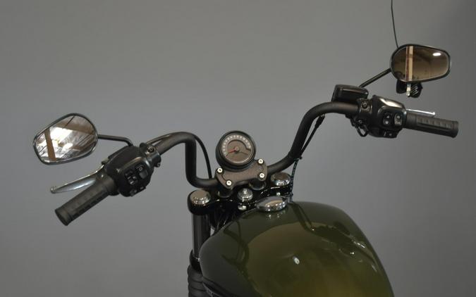 2026 Harley-Davidson Street Bob Olive Steel Metallic Chrome Cast Wheels