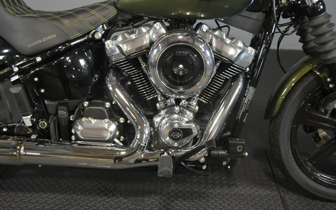 2026 Harley-Davidson Street Bob Olive Steel Metallic Chrome Cast Wheels