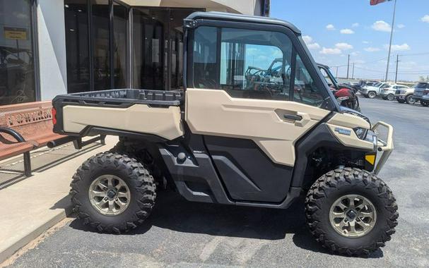 Used 2023 CAN-AM DEFENDER LIMITED 65 HD10 DESERT TAN