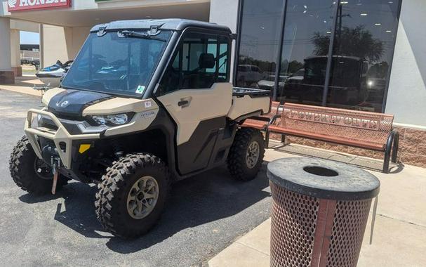 Used 2023 CAN-AM DEFENDER LIMITED 65 HD10 DESERT TAN