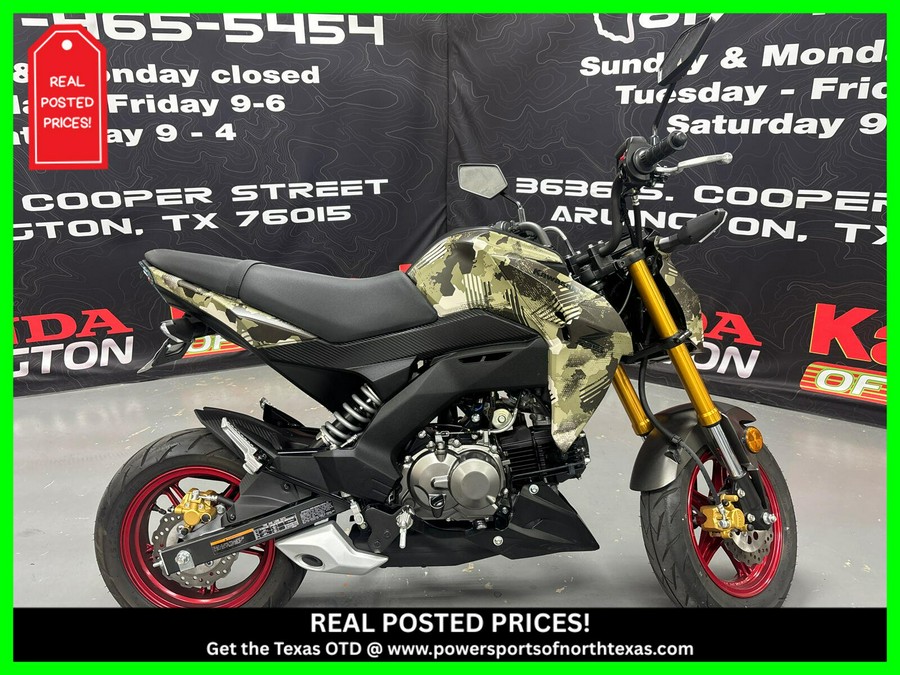 2025 Kawasaki Z125 PRO
