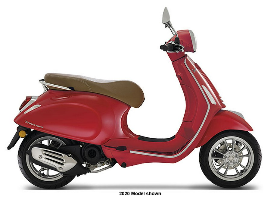 2021 Vespa Primavera 150 iGet Red