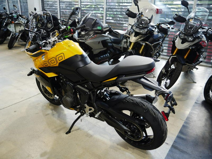 2026 Triumph Tiger Sport 800 Cosmic Yellow/Sapphire Black