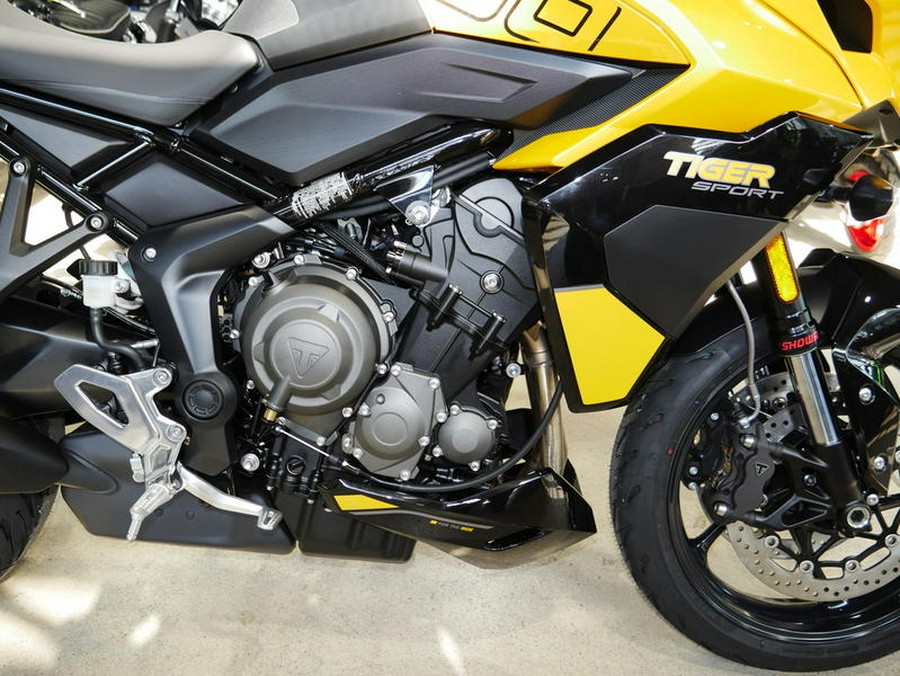 2026 Triumph Tiger Sport 800 Cosmic Yellow/Sapphire Black
