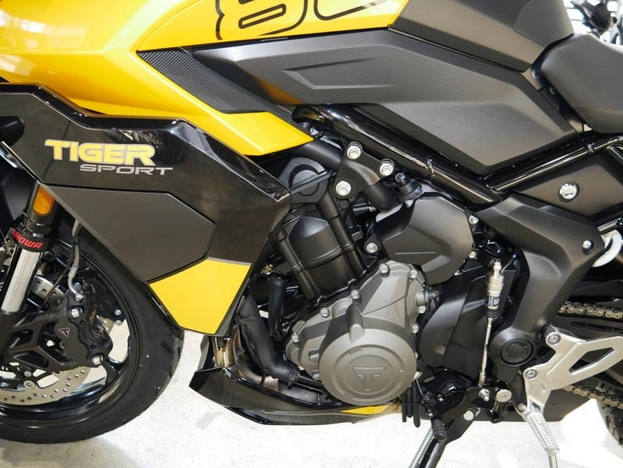 2026 Triumph Tiger Sport 800 Cosmic Yellow/Sapphire Black