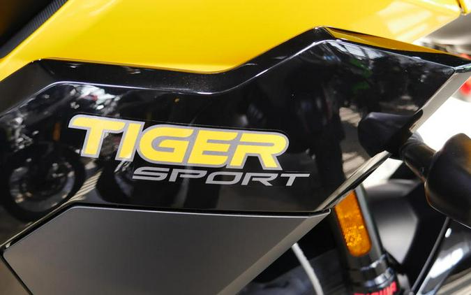 2026 Triumph Tiger Sport 800 Cosmic Yellow/Sapphire Black