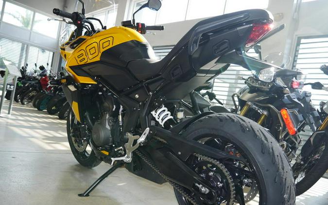 2026 Triumph Tiger Sport 800 Cosmic Yellow/Sapphire Black