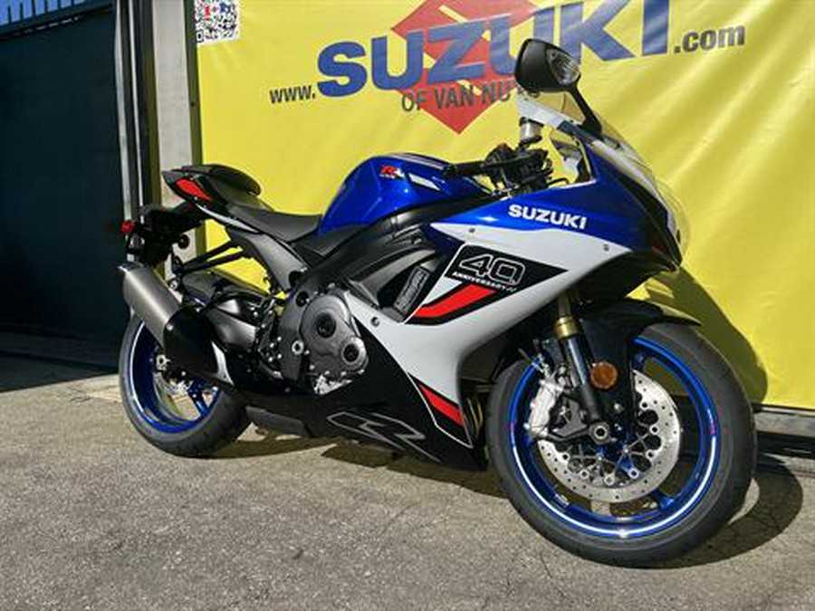 2026 Suzuki GSX-R750Z 40th Anniversary Edition