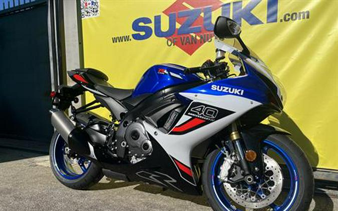 2026 Suzuki GSX-R750Z 40th Anniversary Edition