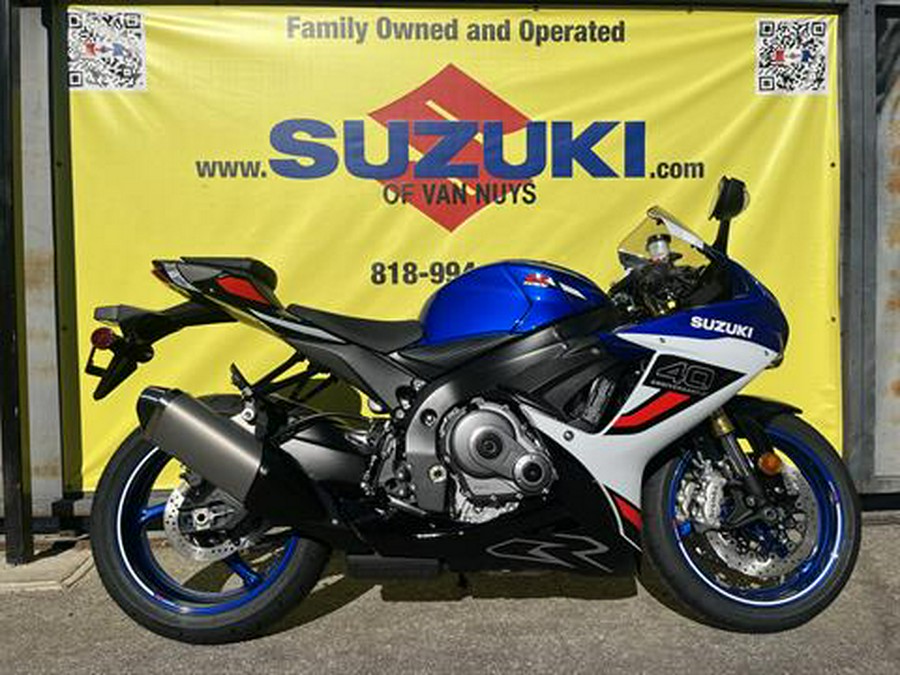 2026 Suzuki GSX-R750Z 40th Anniversary Edition