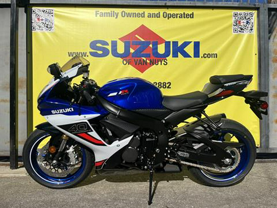2026 Suzuki GSX-R750Z 40th Anniversary Edition