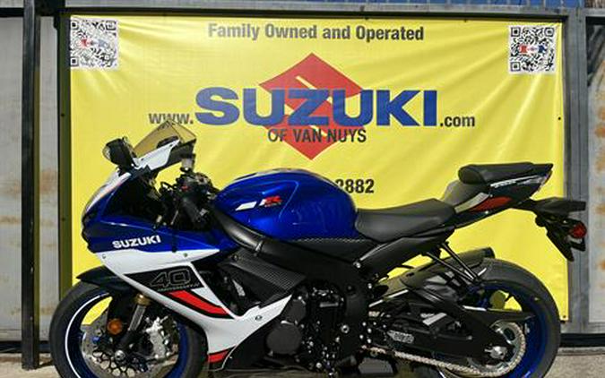 2026 Suzuki GSX-R750Z 40th Anniversary Edition