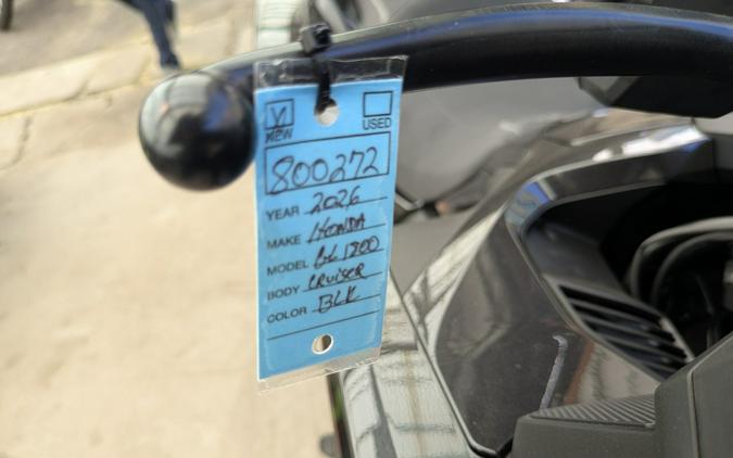 2026 Honda Gold Wing Tour