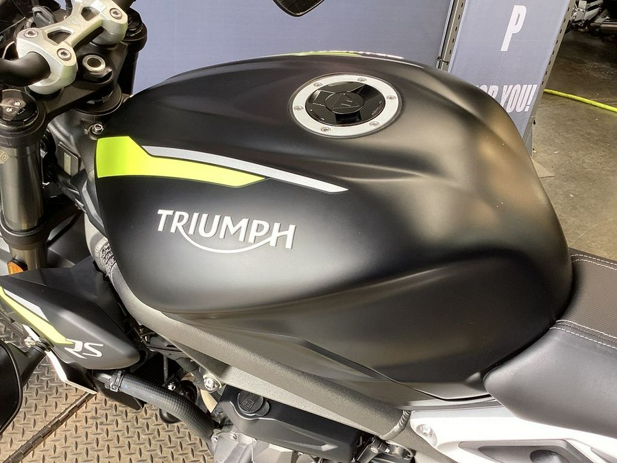 2022 Triumph Street Triple RS Matte Jet Black