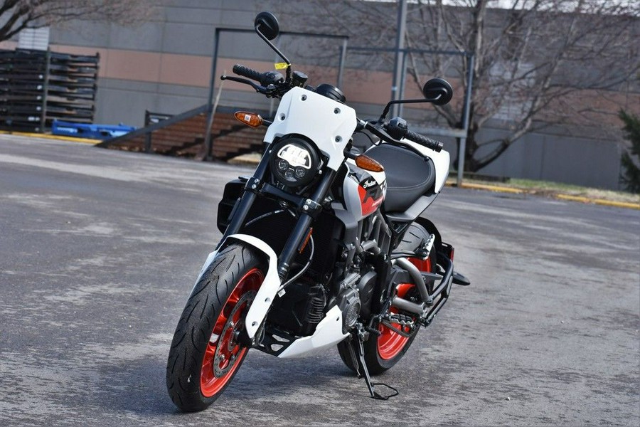 2023 Indian Motorcycle® FTR Sport White Lightning/Indy Red