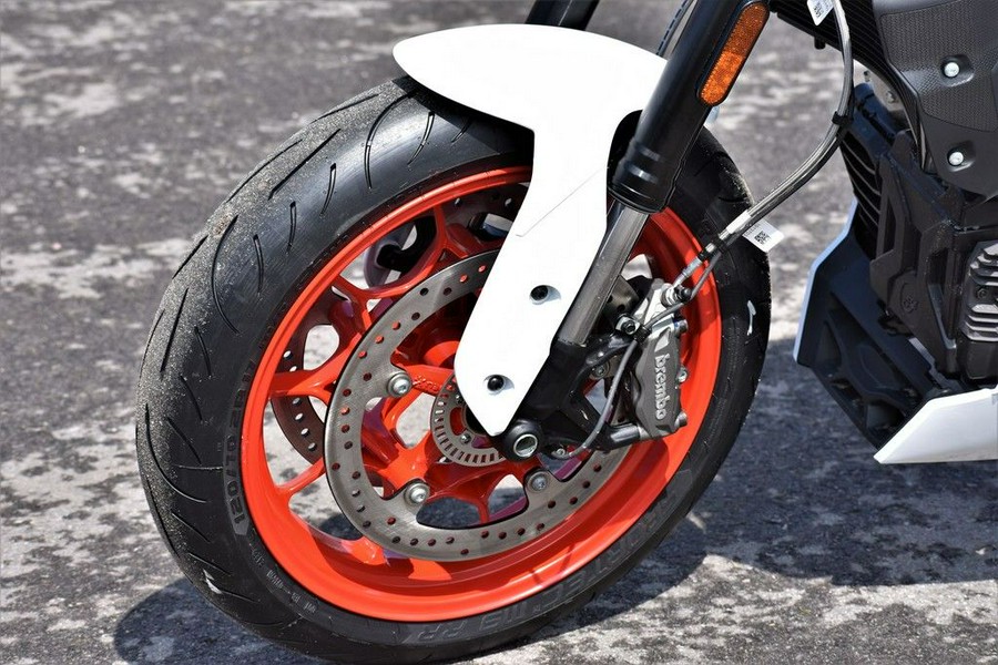 2023 Indian Motorcycle® FTR Sport White Lightning/Indy Red