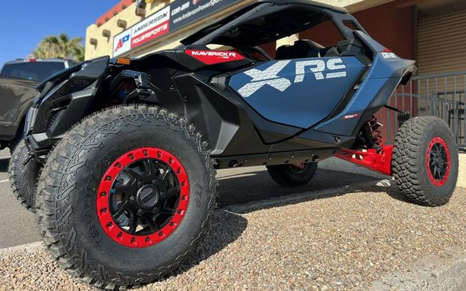 2025 Can-Am Maverick R X RS with Smart-Shox Dusty Navy & Legio