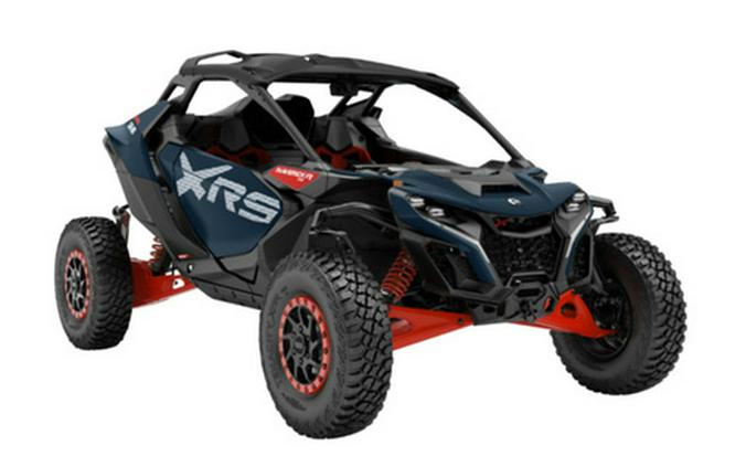 2025 Can-Am Maverick R X RS with Smart-Shox Dusty Navy & Legio