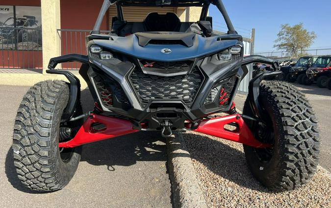 2025 Can-Am Maverick R X RS with Smart-Shox Dusty Navy & Legio