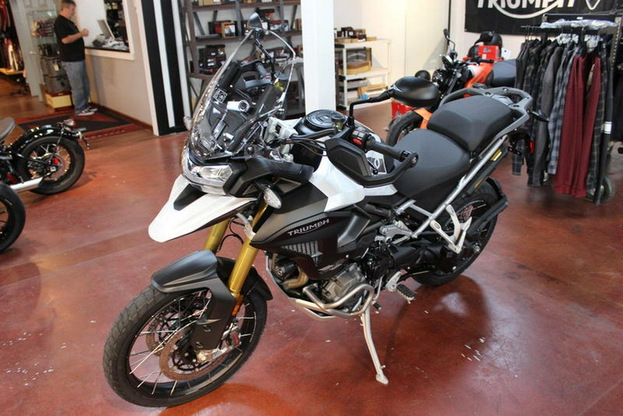 2023 Triumph Tiger 1200 Rally Pro Snowdonia White