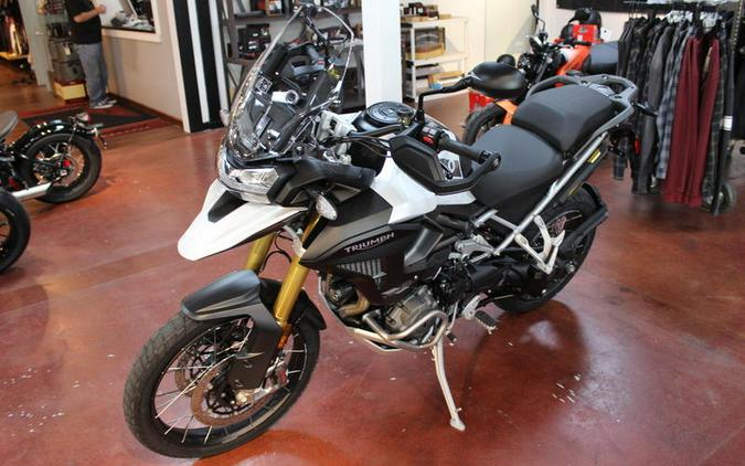 2023 Triumph Tiger 1200 Rally Pro Snowdonia White