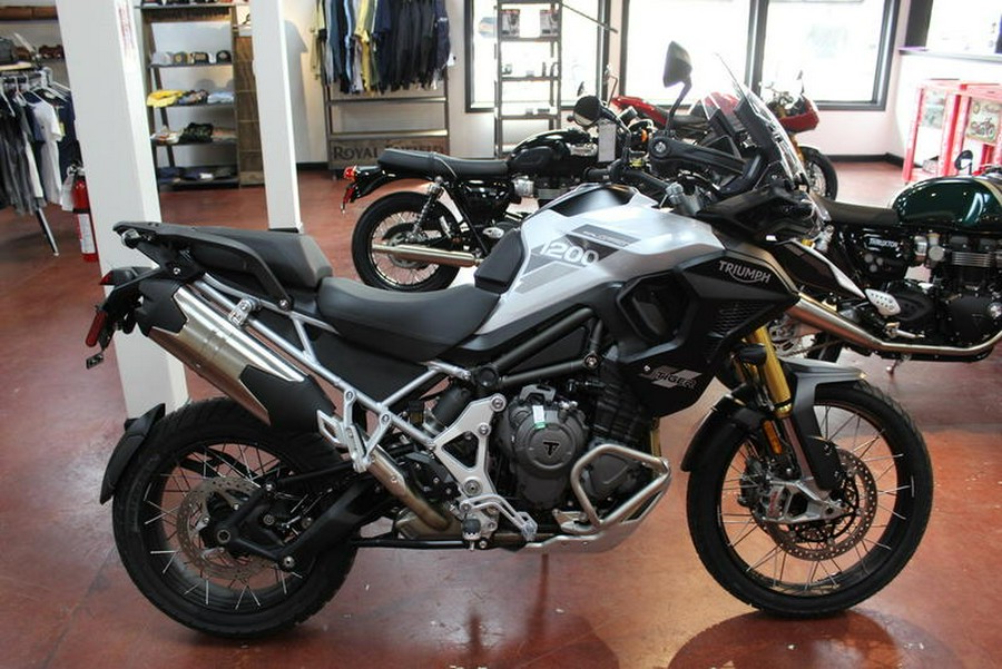 2023 Triumph Tiger 1200 Rally Pro Snowdonia White