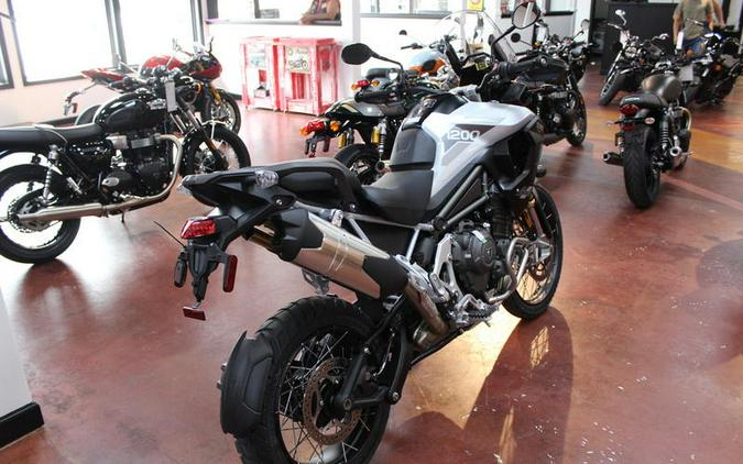 2023 Triumph Tiger 1200 Rally Pro Snowdonia White